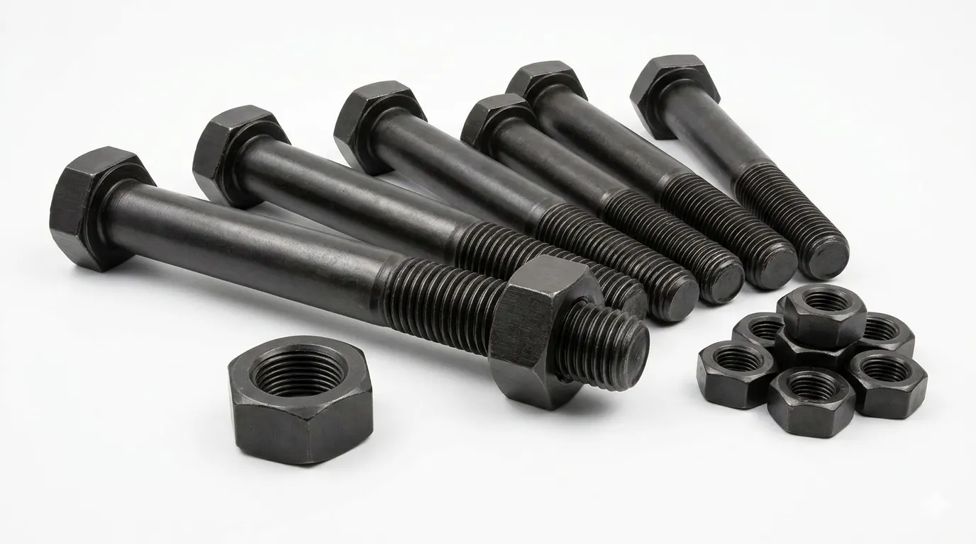 ASTM A193 Grade B16 Bolts Suppliers & Exporters by Aurum Overseas for high temperature pressure vessels, petrochemical plants, refinery piping and industrial fastening applications