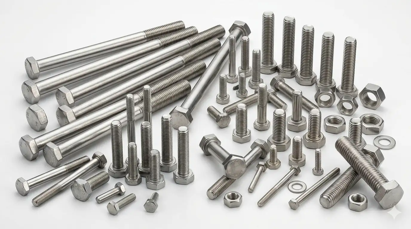 Stainless Steel 310 / 310S / 310H Bolts Suppliers & Exporters – Heat Resistant SS Bolts for High Temperature, Furnace and Industrial Applications